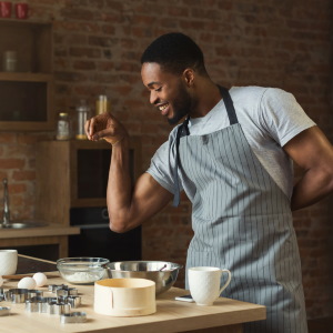 Do you pause to appreciate the simple joys of everyday acts like cooking?
