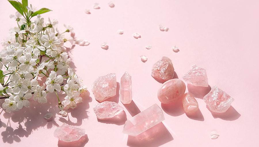 Rose Quartz Pink gemstone